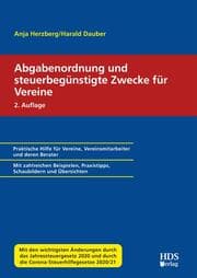Cover von Abgabenordnung und steuerbegünstigte Zwecke für Vereine