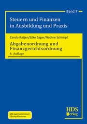 Cover von Abgabenordnung und Finanzgerichtsordnung