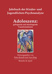 Cover von Adoleszenz: gelingende und misslingende Transformationen
