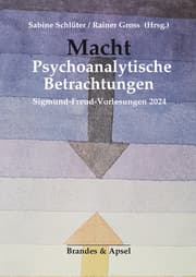 Cover von Macht. Psychoanalytische Betrachtungen