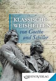 Cover von Klassische Weisheiten von Goethe und Schiller