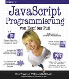 Cover von JavaScript-Programmierung von Kopf bis Fuß
