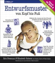 Cover von Entwurfsmuster von Kopf bis Fuß