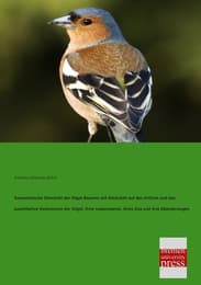 Cover von Systematische Übersicht der Vögel Bayerns mit Rücksicht auf das örtliche und das quantitative Vorkommen der Vögel, ihrer Lebensweise, ihren Zug und ihre Abänderungen