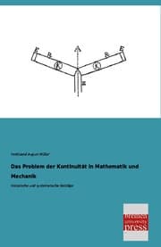 Cover von Das Problem der Kontinuität in Mathematik und Mechanik