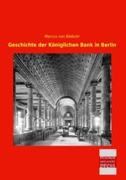 Cover von Geschichte der Königlichen Bank in Berlin