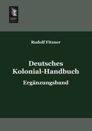 Cover von Deutsches Kolonial-Handbuch