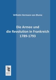 Cover von Die Armee und die Revolution in Frankreich 1789-1793