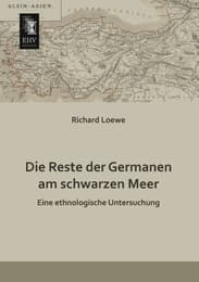 Cover von Die Reste der Germanen am schwarzen Meer
