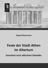 Cover von Feste der Stadt Athen im Altertum