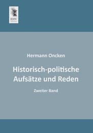 Cover von Historisch-politische Aufsätze und Reden