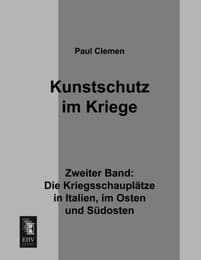 Cover von Kunstschutz im Kriege