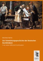 Cover von Zur Entwicklungsgeschichte der Deutschen Buchbinderei