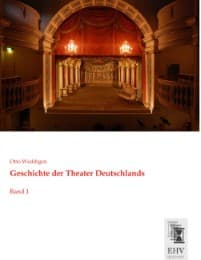 Cover von Geschichte der Theater Deutschlands
