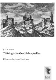 Cover von Thüringische Geschichtsquellen