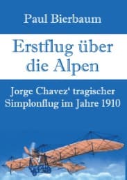 Cover von Erstflug über die Alpen