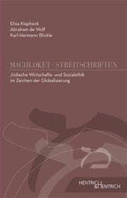 Cover von Jüdische Wirtschafts- und Sozialethik im Zeichen der Globalisierung