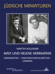Cover von Max und Helene Herrmann