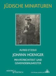 Cover von Johann Hoeniger