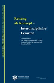 Cover von 'Rettung' als Konzept - Interdisziplinäre Lesarten