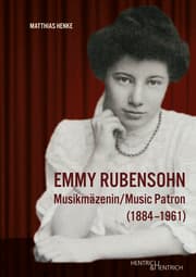 Cover von Emmy Rubensohn
