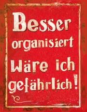 Cover von Blankbook Besser organisiert...