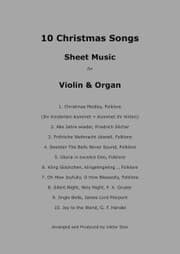 Cover von 10 Christmas Songs (Violin & Organ)