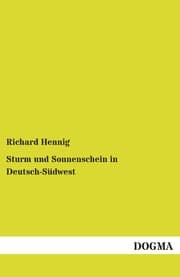 Cover von Sturm und Sonnenschein in Deutsch-Südwest