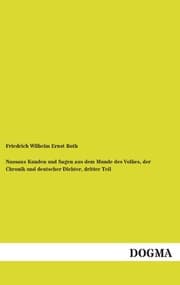 Cover von Nassaus Kunden und Sagen aus dem Munde des Volkes, der Chronik und deutscher Dichter, dritter Teil