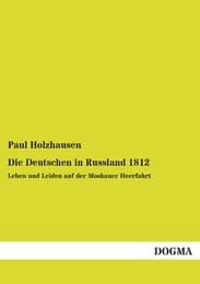 Cover von Die Deutschen in Russland 1812