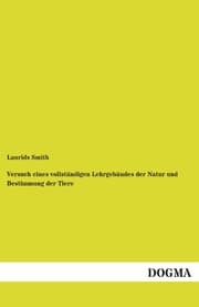 Cover von Versuch eines vollständigen Lehrgebäudes der Natur und Bestimmung der Tiere