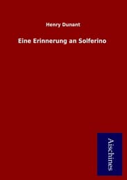 Cover von Eine Erinnerung an Solferino