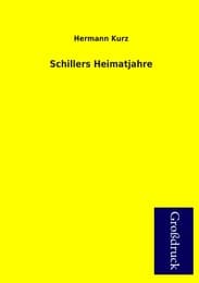 Cover von Schillers Heimatjahre