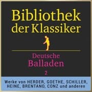 Cover von Bibliothek der Klassiker: Deutsche Balladen 2