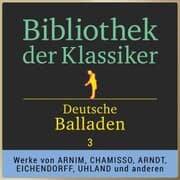 Cover von Bibliothek der Klassiker: Deutsche Balladen 3
