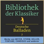 Cover von Bibliothek der Klassiker: Deutsche Balladen 7