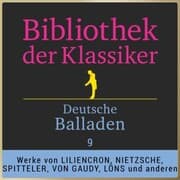 Cover von Bibliothek der Klassiker: Deutsche Balladen 9