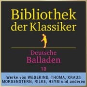 Cover von Bibliothek der Klassiker: Deutsche Balladen 10