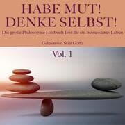 Cover von Habe Mut! Denke selbst! Die große Philosophie Hörbuch Box für ein bewussteres Leben