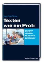Cover von Texten wie ein Profi