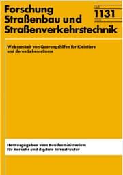 Cover von Wirksamkeit von Querungshilfen für Kleintiere und deren Lebensräume