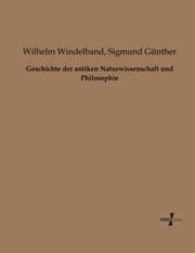 Cover von Geschichte der antiken Naturwissenschaft und Philosophie