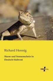 Cover von Sturm und Sonnenschein in Deutsch-Südwest