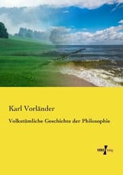 Cover von Volkstümliche Geschichte der Philosophie