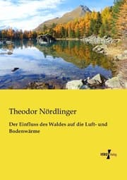Cover von Der Einfluss des Waldes auf die Luft- und Bodenwärme