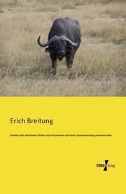 Cover von Studien über die Rinder Afrikas und Polynesiens und ihren Zusammenhang untereinander