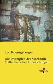 Cover von Die Prinzipien der Mechanik
