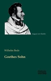 Cover von Goethes Sohn