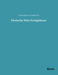 Cover von Deutsche Holz-Fertighäuser