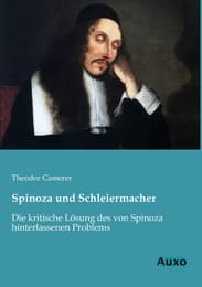 Cover von Spinoza und Schleiermacher